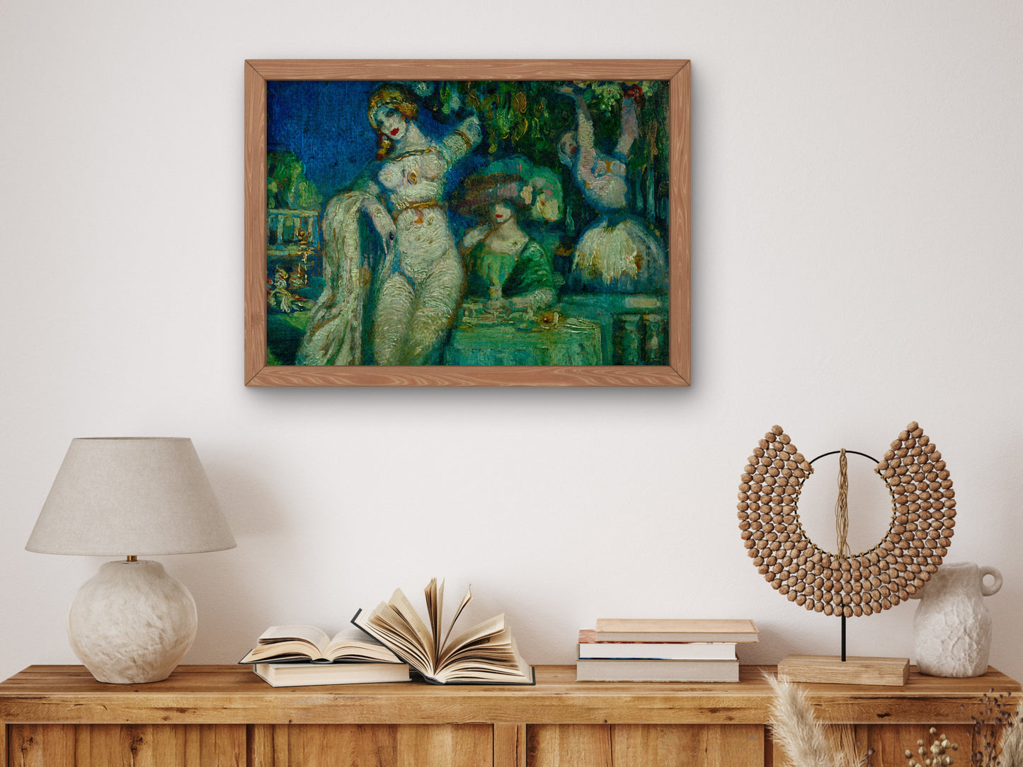 The Feast by Federico Beltrán Massés, Wall Art Print, Fine Art Reproduction, Museum Quality Decor, Poster