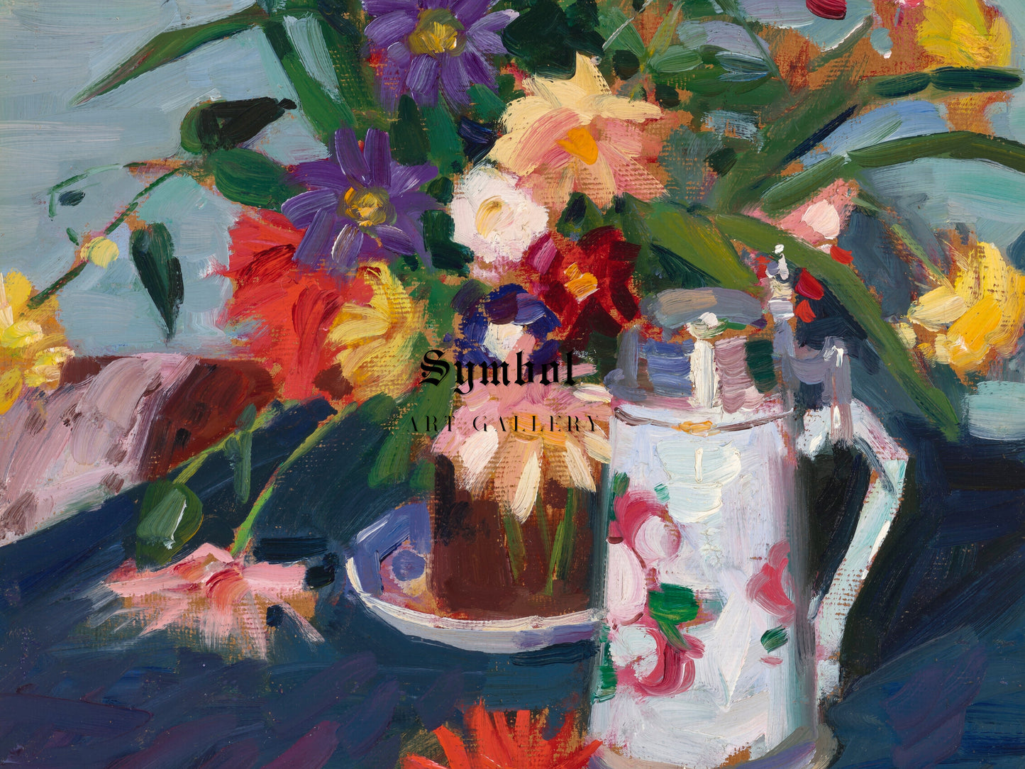 The German Tankard by Francis Cadell 1907, Wall Art Print, Fine Art Reproduction, Museum Quality Decor, Poster