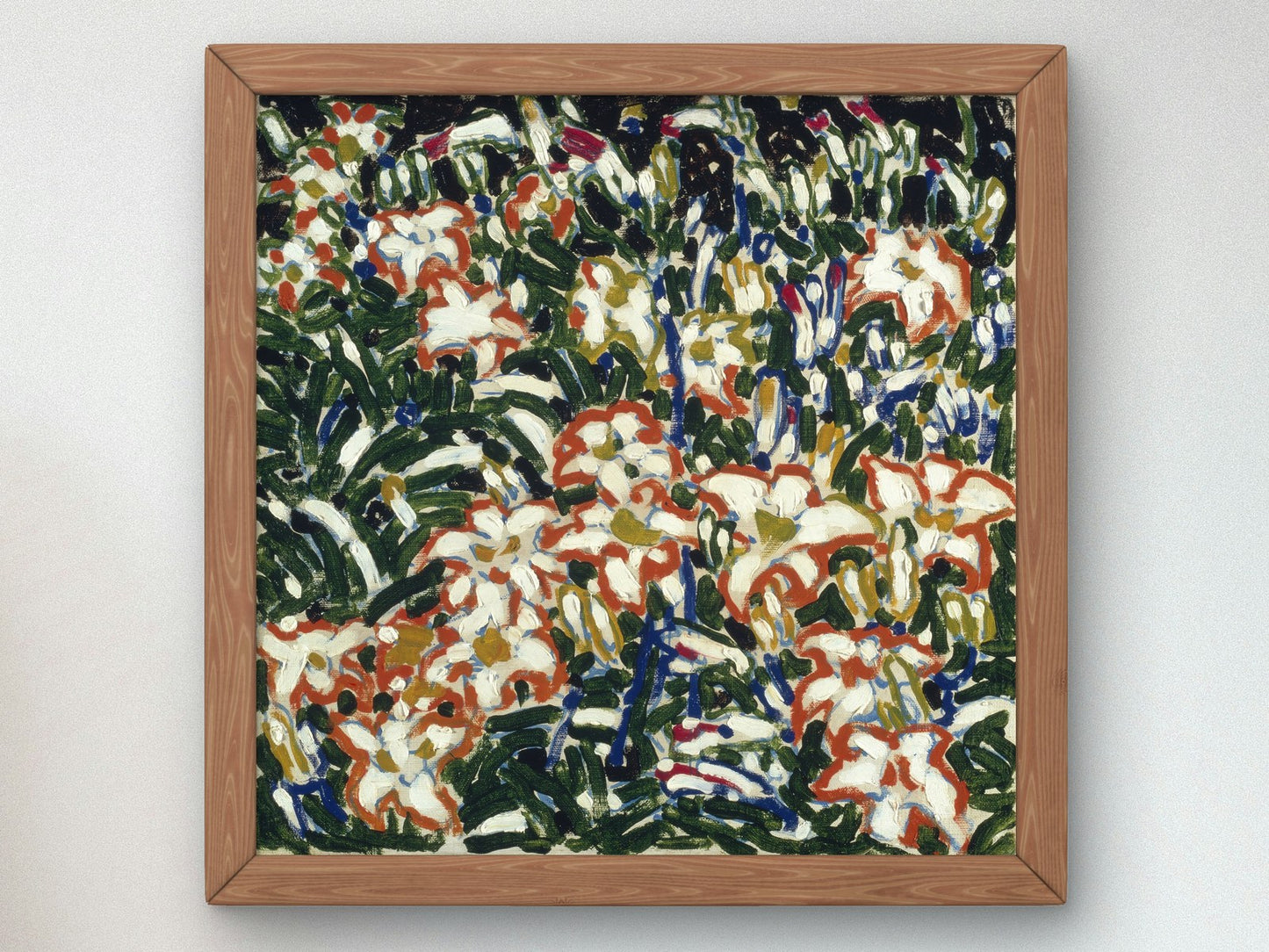 Lilies by David Milne 1913, Wall Art Print, Fine Art Reproduction, Museum Quality Decor, Poster