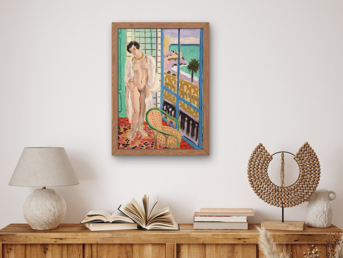 Nude at the Window by Henri Matisse 1929, Wall Art Print, Fine Art Reproduction, Museum Quality Decor, Poster