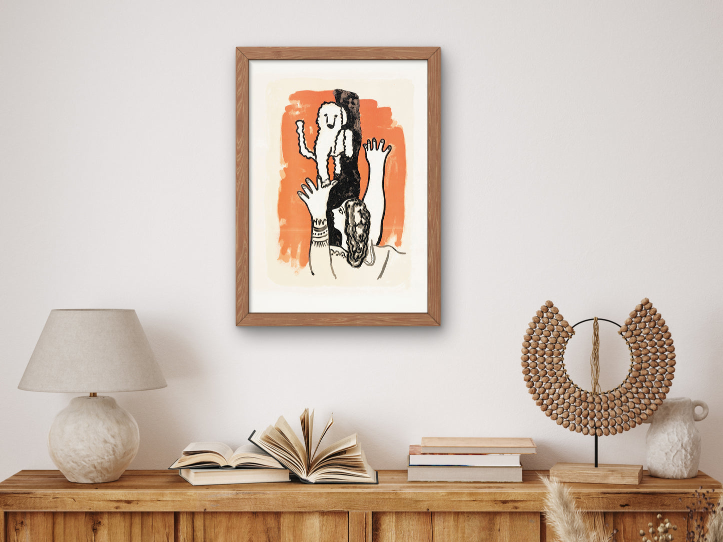 Circus V by Fernand Léger 1950, Wall Art Print, Fine Art Reproduction, Museum Quality Decor, Poster