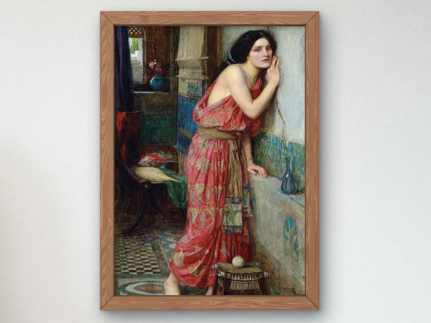 Thisbe by John William Waterhouse 1909, Wall Art Print, Fine Art Reproduction, Museum Quality Decor, Poster
