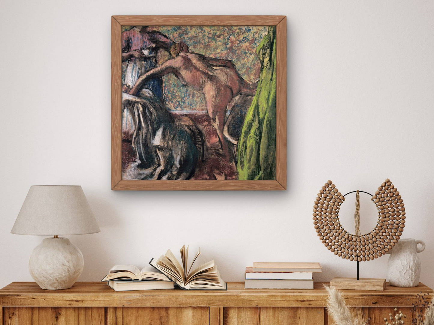 Breakfast After The Bath by Edgar Degas 1898, Wall Art Print, Fine Art Reproduction, Museum Quality Decor, Poster