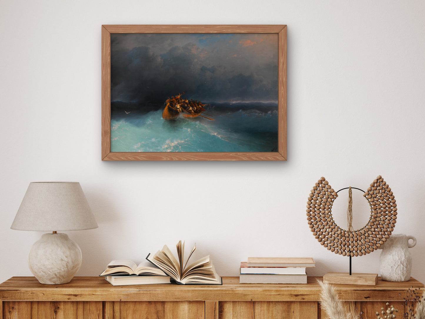 The Survivors by Ivan Aivazovsky 1878, Wall Art Print, Fine Art Reproduction, Museum Quality Decor, Poster