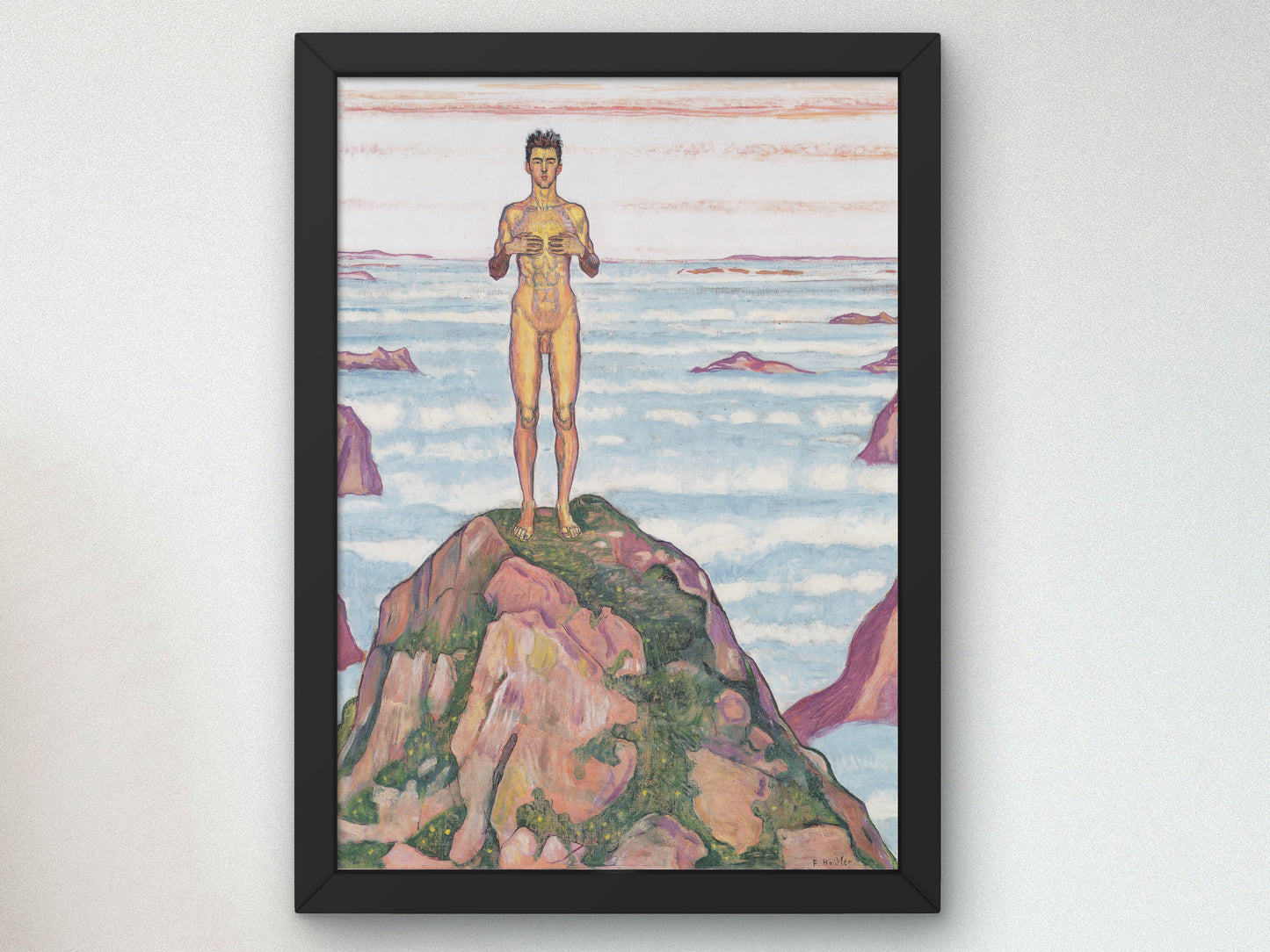 View into Infinity by Ferdinand Hodler 1903, Wall Art Print, Fine Art Reproduction, Museum Quality Decor, Poster