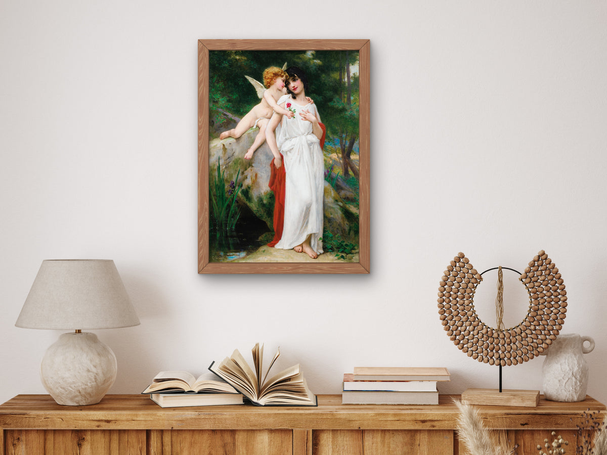 First Love by Guillaume Seignac, Wall Art Print, Fine Art Reproduction, Museum Quality Decor, Poster