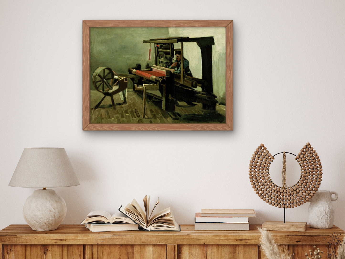 Weaver by Vincent van Gogh 1884, Wall Art Print, Fine Art Reproduction, Museum Quality Decor, Poster