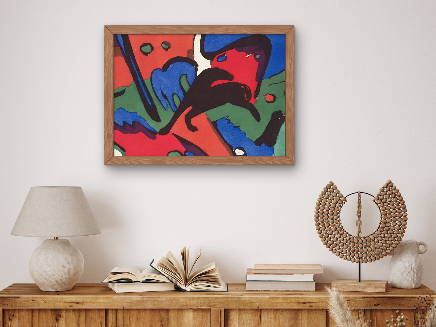 The Blue Rider by Wassily Kandinsky 1912, Wall Art Print, Fine Art Reproduction, Museum Quality Decor, Poster