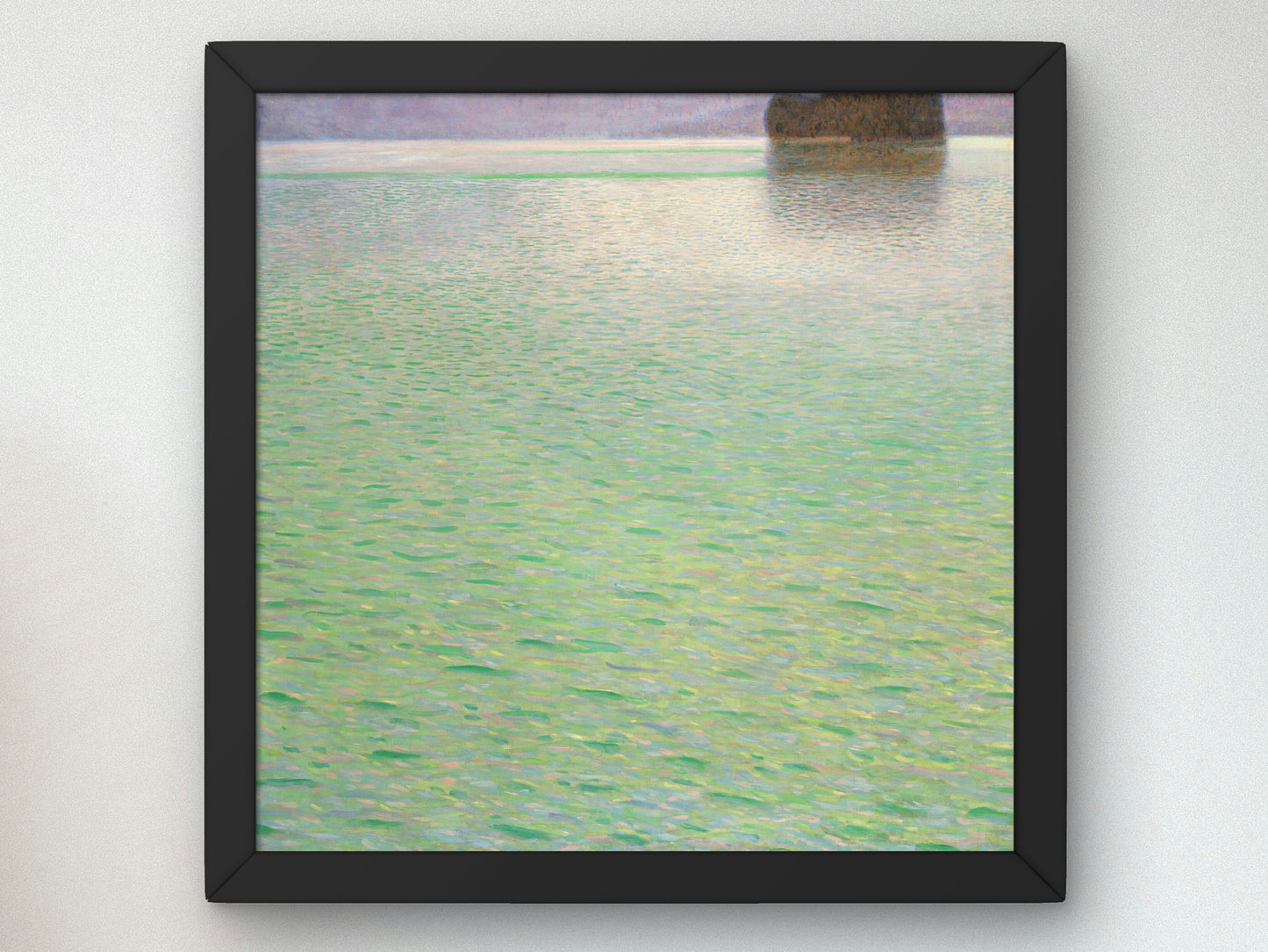 Island in the Attersee by Gustav Klimt, Wall Art Print, Fine Art Reproduction, Museum Quality Decor, Poster
