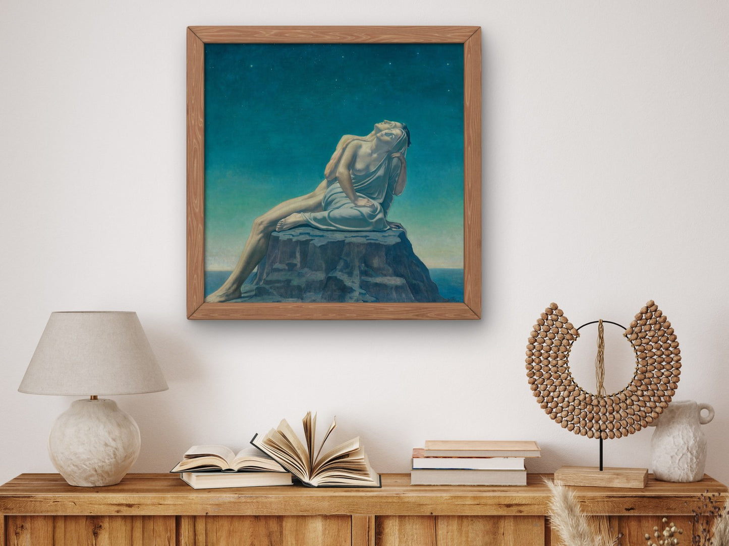 The Forgetting of Passions by Jean Delville 1913, Wall Art Print, Fine Art Reproduction, Museum Quality Decor, Poster