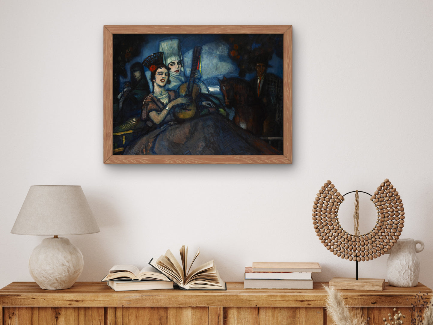 Cancion Popular by Federico Beltrán Masses 1920, Wall Art Print, Fine Art Reproduction, Museum Quality Decor, Poster