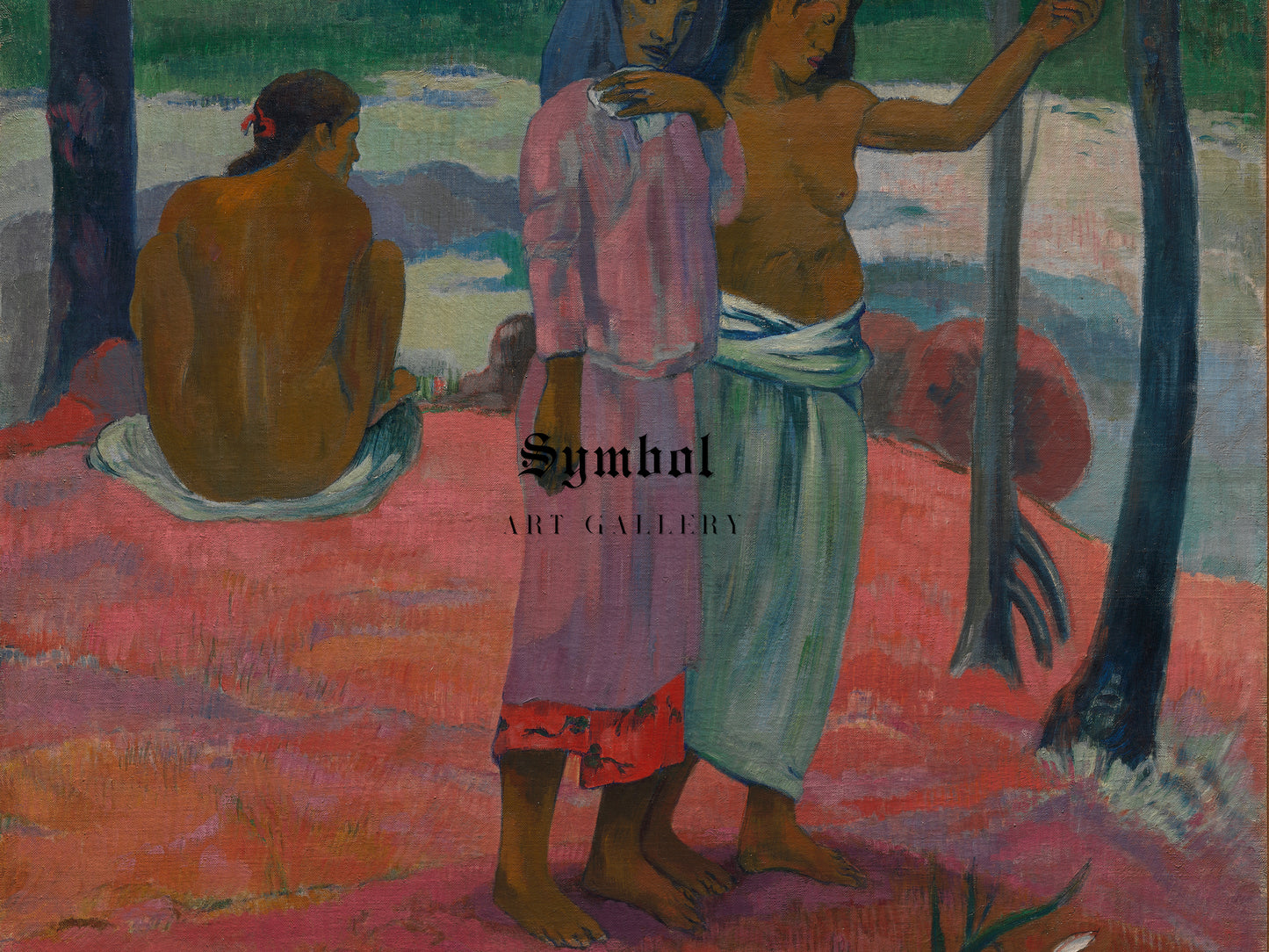 The Call by Paul Gauguin 1902, Wall Art Print, Fine Art Reproduction, Museum Quality Decor, Poster