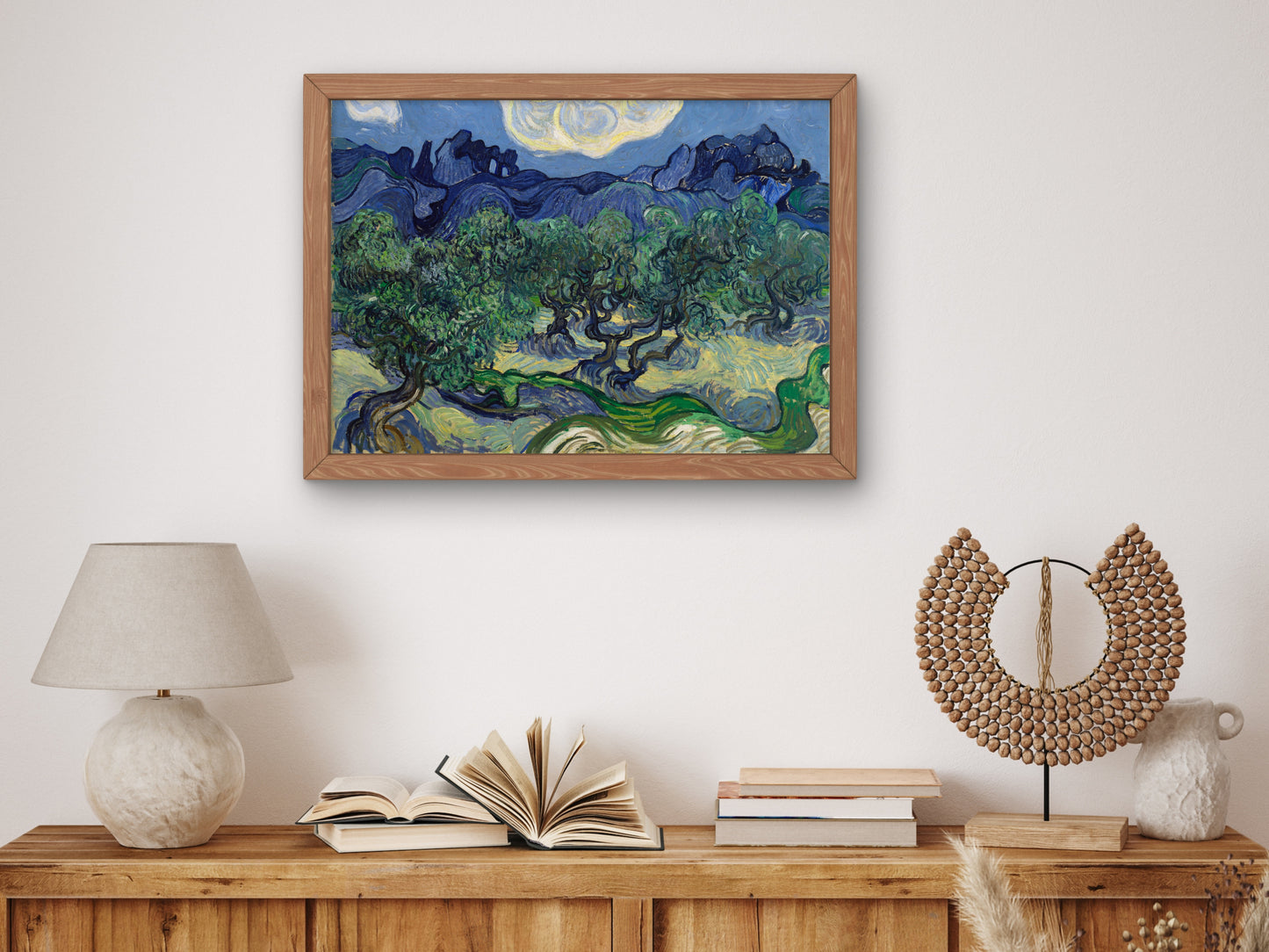 The Olive Trees by Vincent van Gogh 1889, Wall Art Print, Fine Art Reproduction, Museum Quality Decor, Poster