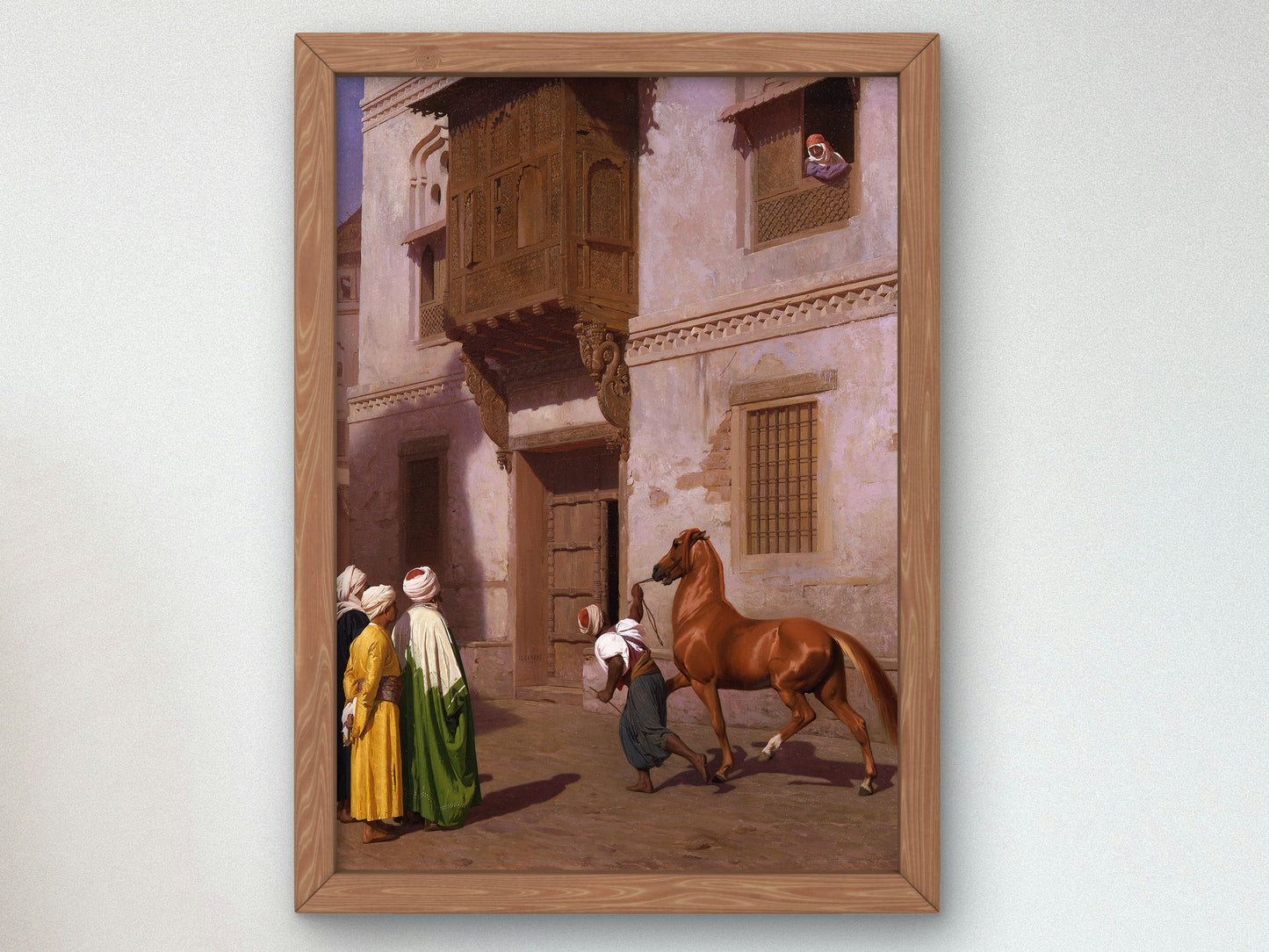 The Horse Market by Jean Léon Gérôme 1867, Wall Art Print, Fine Art Reproduction, Museum Quality Decor, Poster