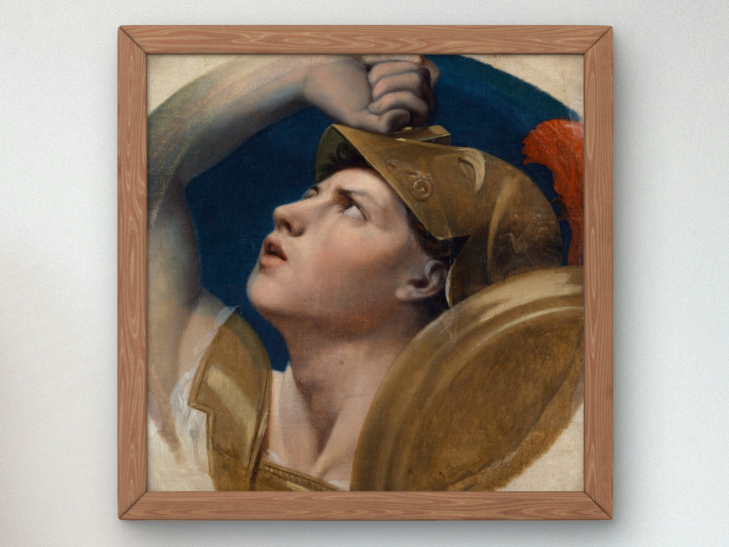 Mars by Jean Auguste Dominique Ingres 1864, Wall Art Print, Fine Art Reproduction, Museum Quality Decor, Poster
