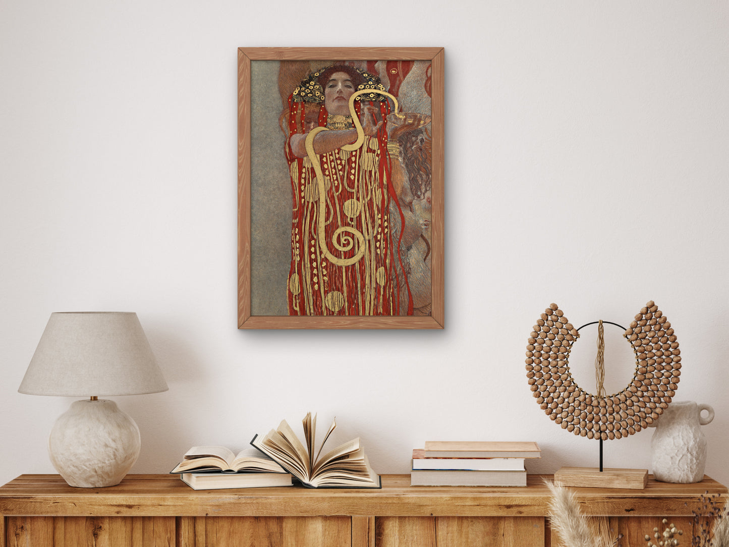 Hygieia by Gustav Klimt 1901, Wall Art Print, Fine Art Reproduction, Museum Quality Decor, Poster