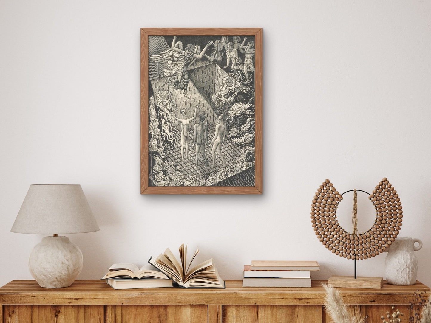 The Holy Children by Eric Ravilious 1929, Wall Art Print, Fine Art Reproduction, Museum Quality Decor, Poster
