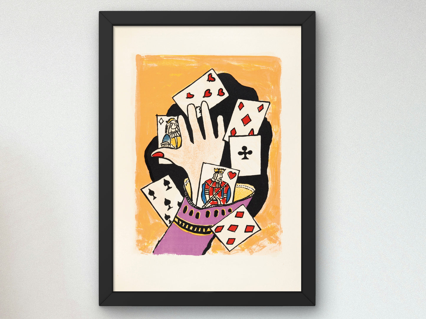 Circus IV by Fernand Léger 1950, Wall Art Print, Fine Art Reproduction, Museum Quality Decor, Poster