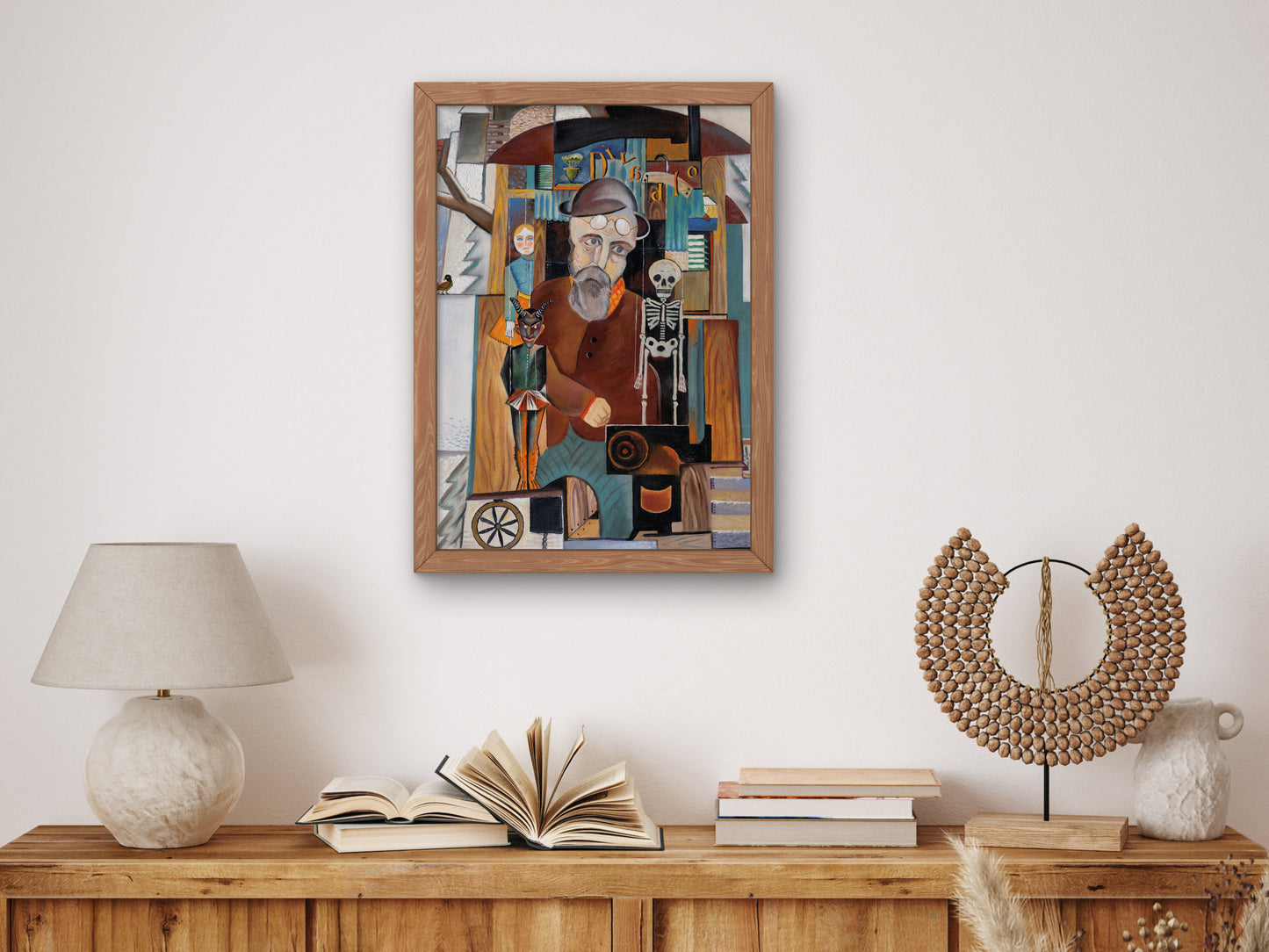 Puppetteer by Jindřích Štyrský 1921, Wall Art Print, Fine Art Reproduction, Museum Quality Decor, Poster