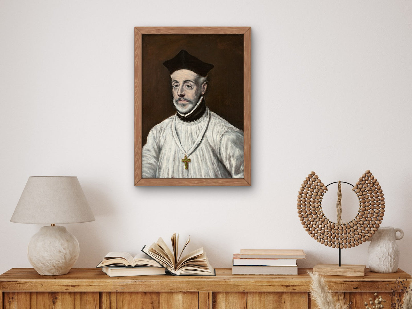 Portrait of Diego de Covarrubias y Leiva by El Greco 1600, Wall Art Print, Fine Art Reproduction, Museum Quality Decor, Poster