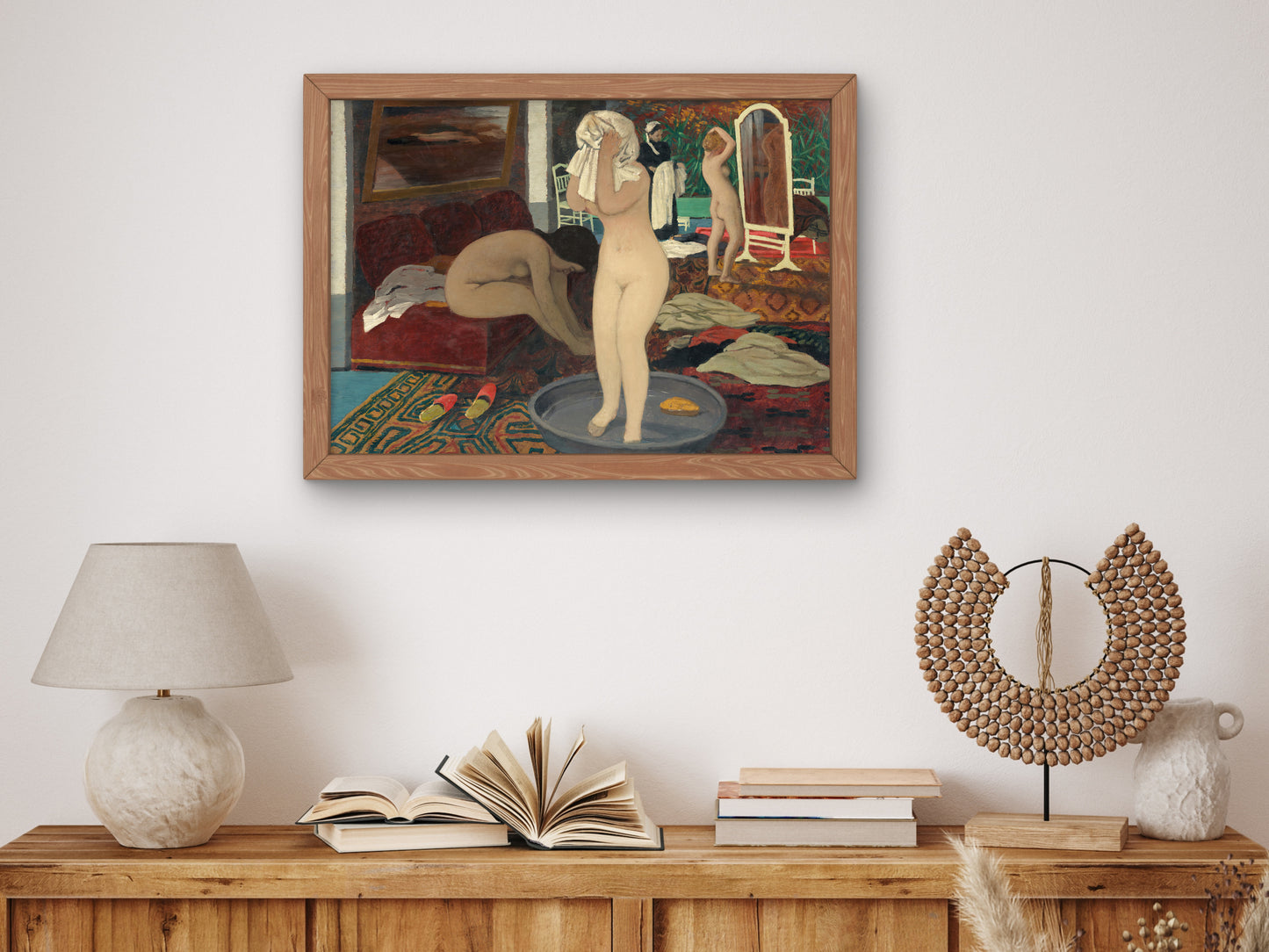 Women at Their Toilette by Félix Vallotton 1897, Wall Art Print, Fine Art Reproduction, Museum Quality Decor, Poster