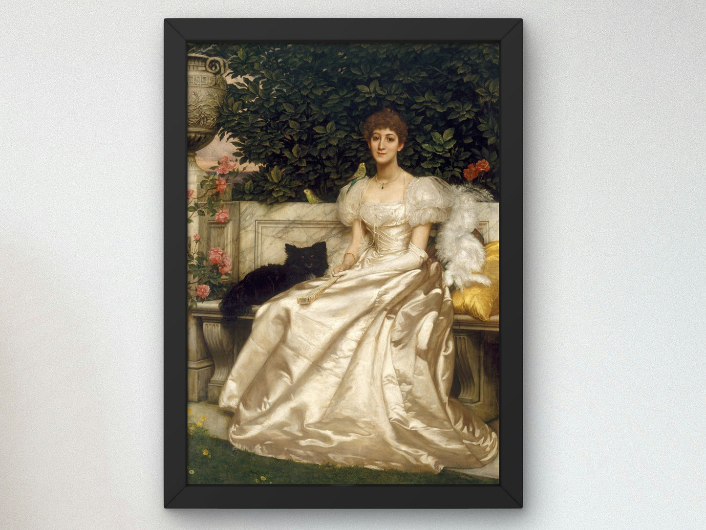 The Hon Violet Monckton by Edward Poynter 1899, Wall Art Print, Fine Art Reproduction, Museum Quality Decor, Poster