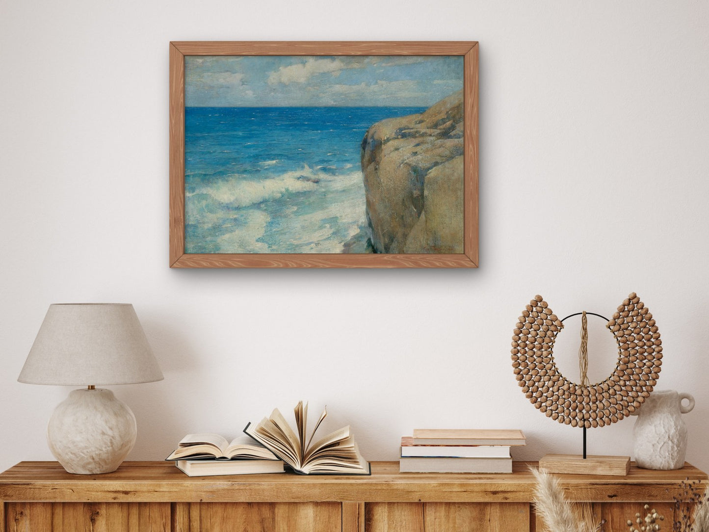 Entrance to the Harbor of St. Thomas by Emil Carlsen 1915, Wall Art Print, Fine Art Reproduction, Museum Quality Decor, Poster