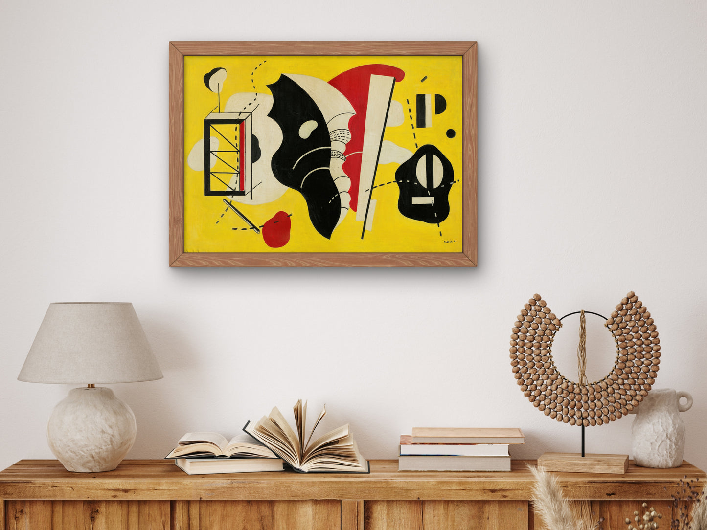 The Seashell by Fernand Léger 1929, Wall Art Print, Fine Art Reproduction, Museum Quality Decor, Poster