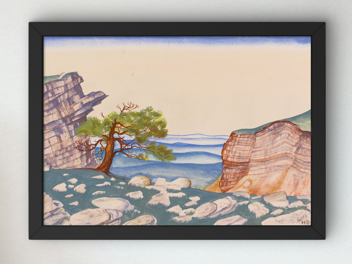 Rite of Spring by Nicholas Roerich 1913, Wall Art Print, Fine Art Reproduction, Museum Quality Decor, Poster