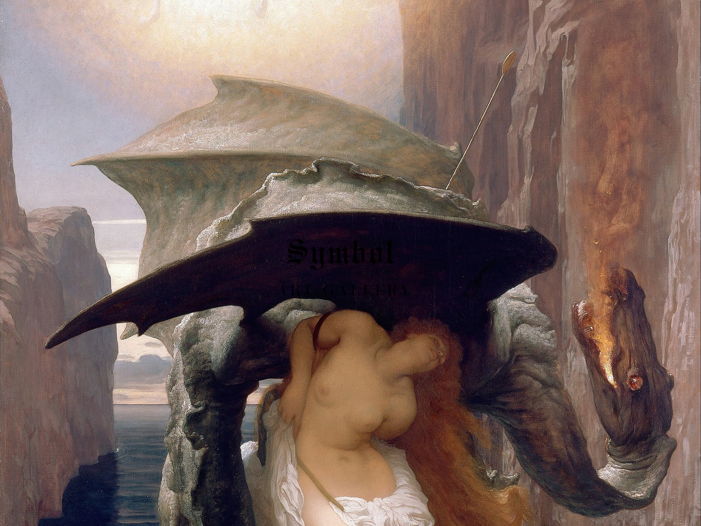 Perseus and Andromeda by Frederic Leighton 1891, Wall Art Print, Fine Art Reproduction, Museum Quality Decor, Poster