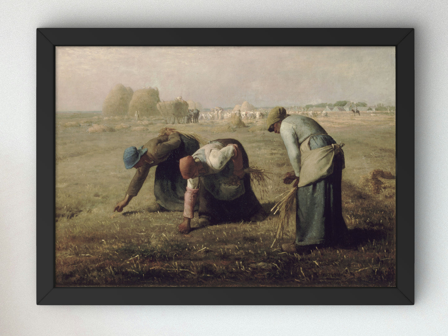 The Gleaners by Jean François Millet 1857, Wall Art Print, Fine Art Reproduction, Museum Quality Decor, Poster