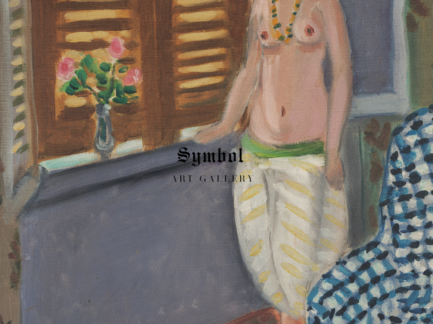 Odalisque by Henri Matisse 1925, Wall Art Print, Fine Art Reproduction, Museum Quality Decor, Poster