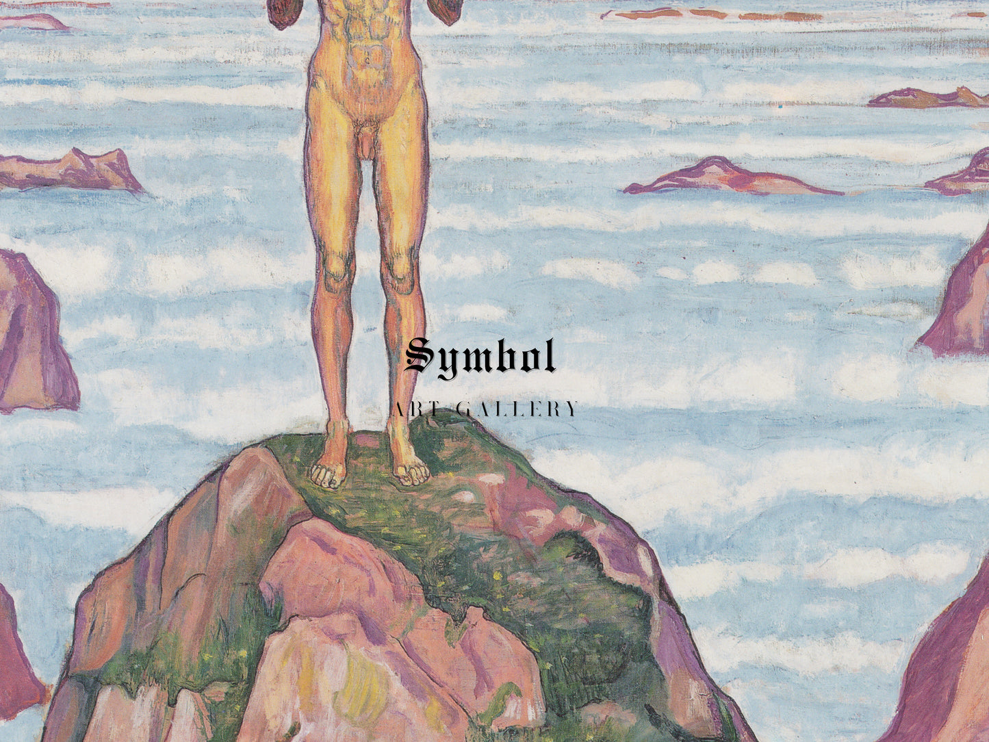 View into Infinity by Ferdinand Hodler 1903, Wall Art Print, Fine Art Reproduction, Museum Quality Decor, Poster