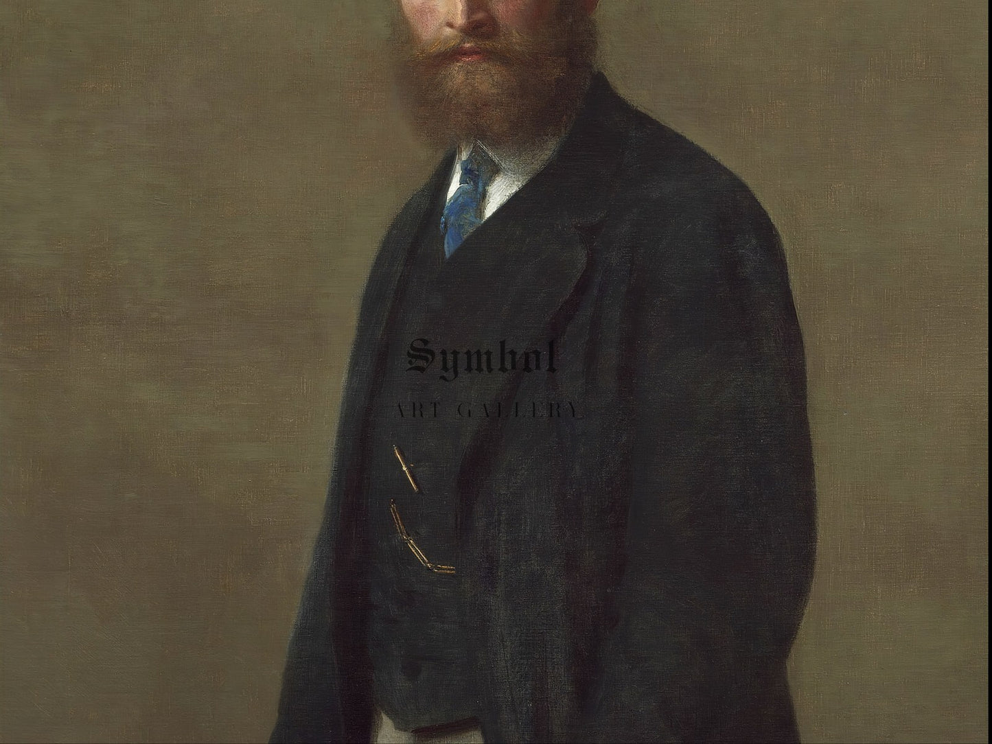 Portrait of Édouard Manet by Henri Fantin Latour 1867, Wall Art Print, Fine Art Reproduction, Museum Quality Decor, Poster