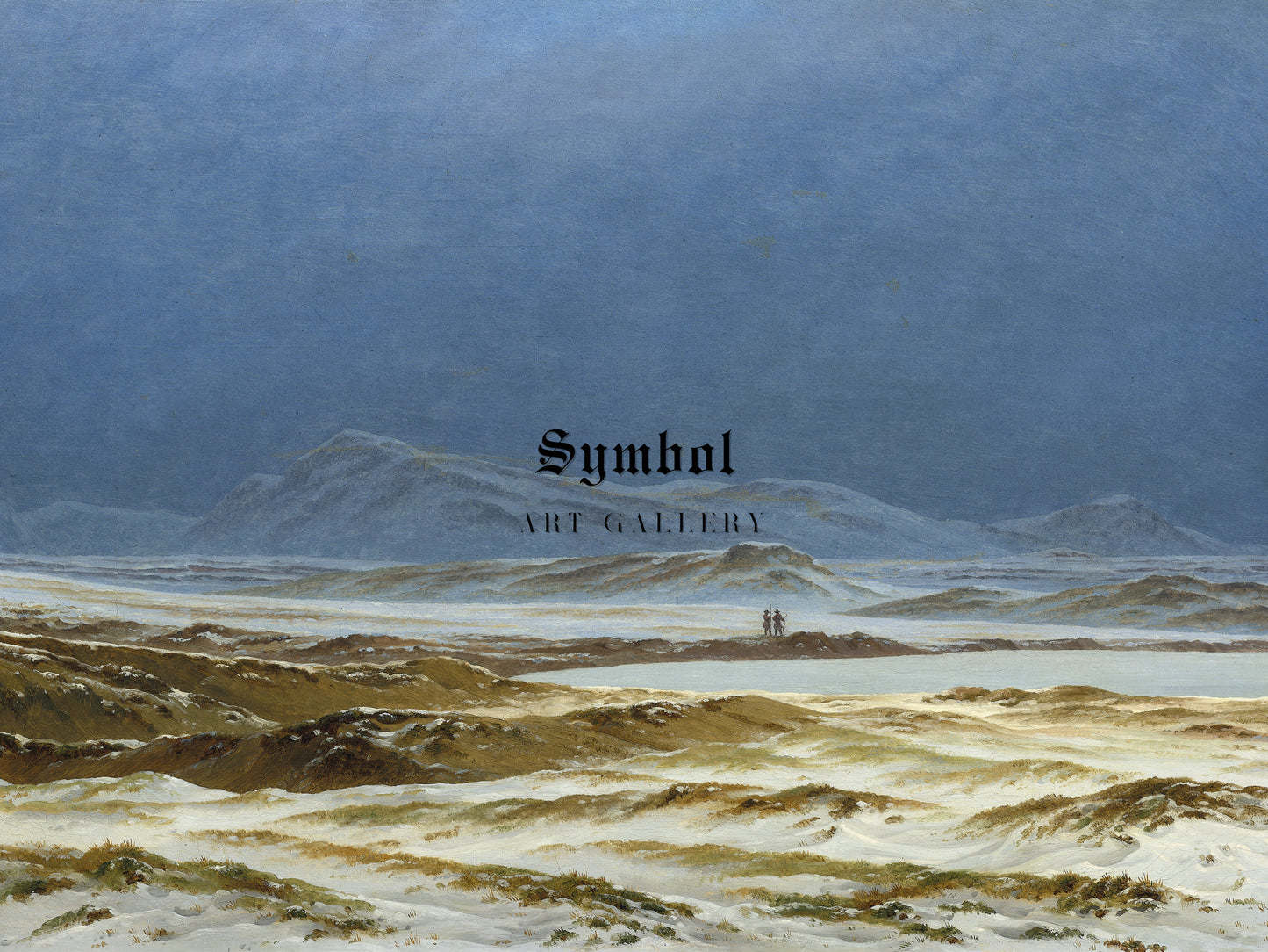 Northern Landscape, Spring by Caspar David Friedrich 1825, Wall Art Print, Fine Art Reproduction, Museum Quality Decor, Poster