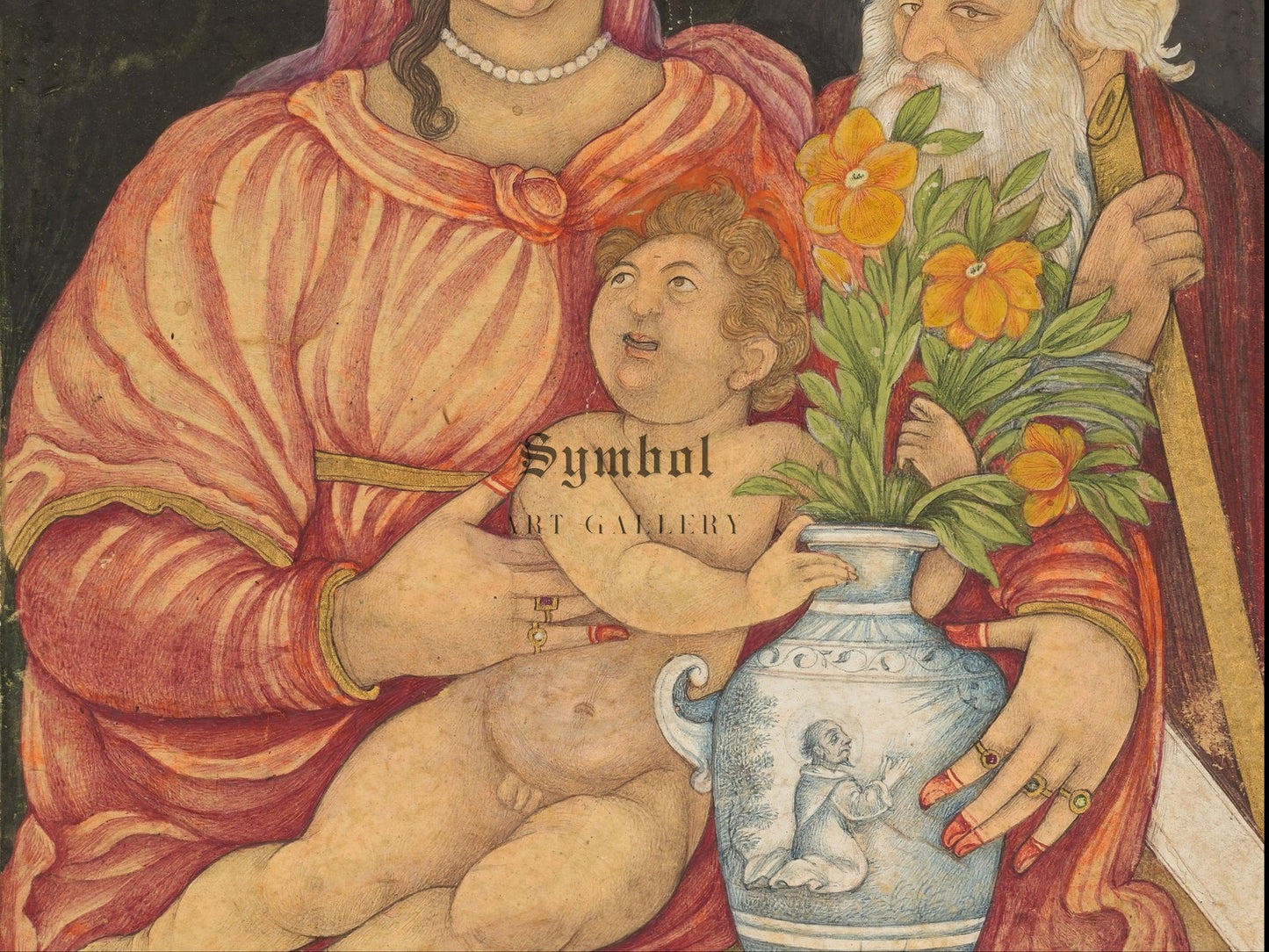 The Holy Family by Unknown Northern European, circa 1620 1620, Wall Art Print, Fine Art Reproduction, Museum Quality Decor, Poster