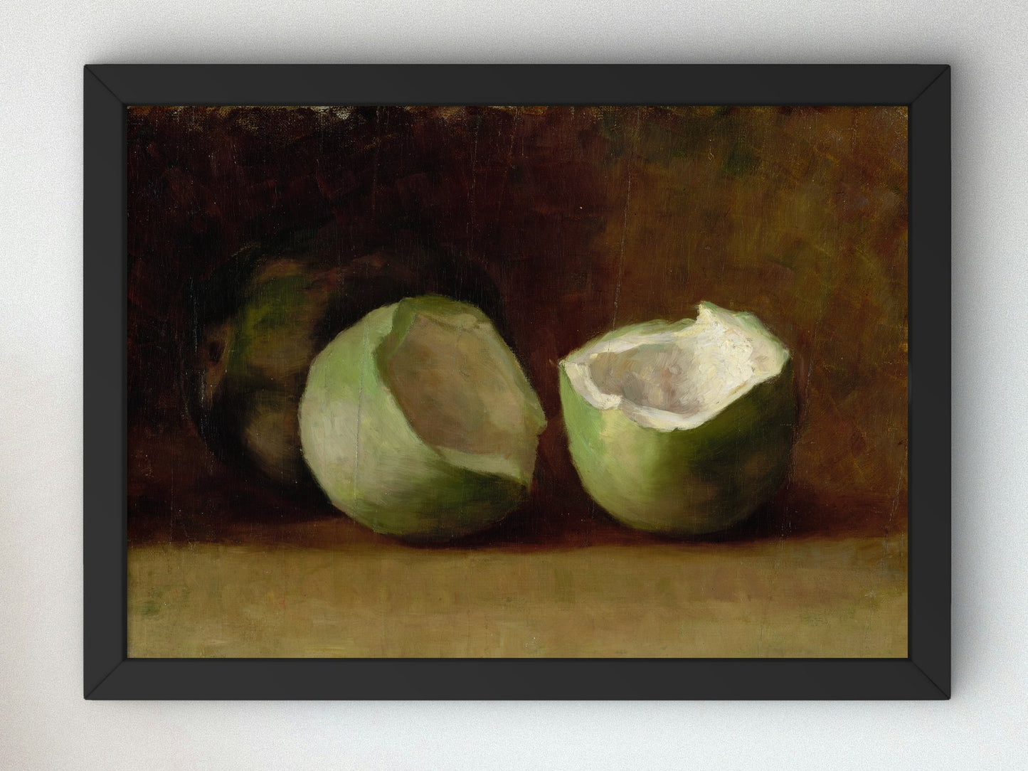 Melons by Emily Carr 1890, Wall Art Print, Fine Art Reproduction, Museum Quality Decor, Poster