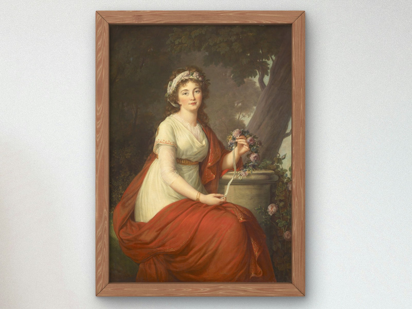 Princess Youssoupoff by Élisabeth Vigée Le Brun 1797, Wall Art Print, Fine Art Reproduction, Museum Quality Decor, Poster