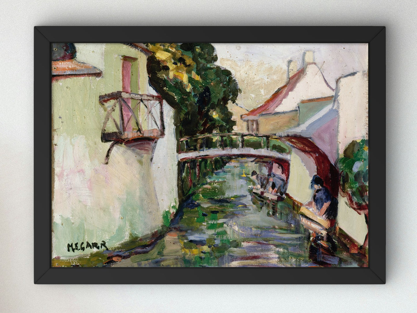 Crecy en Brie by Emily Carr 1911, Wall Art Print, Fine Art Reproduction, Museum Quality Decor, Poster