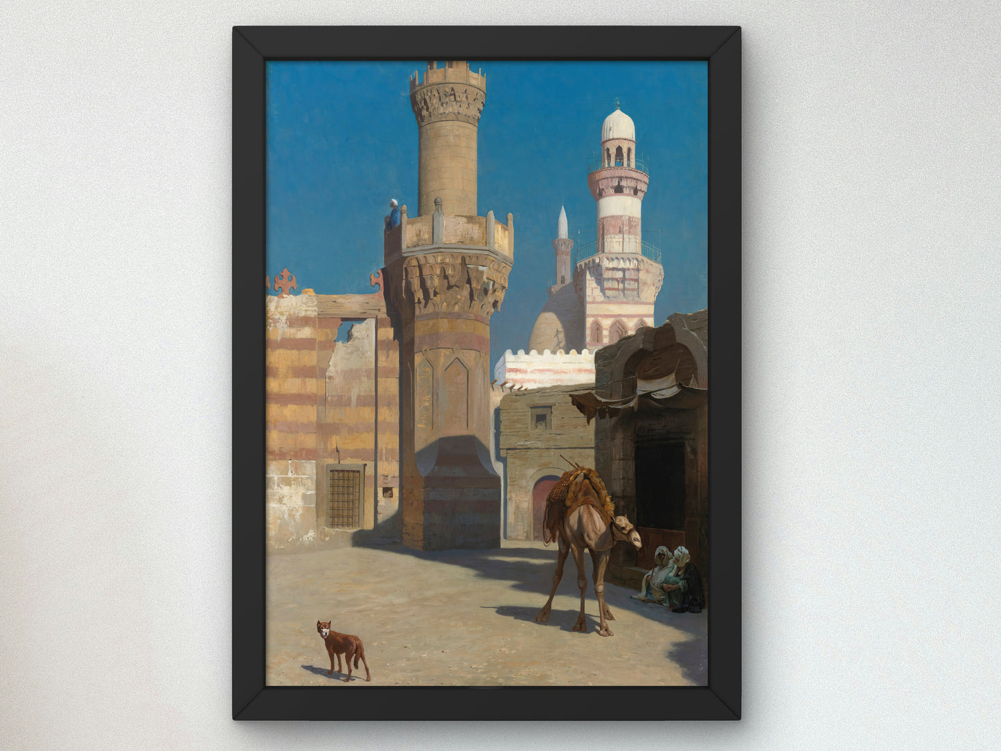 A Hot Day in Cairo by Jean Léon Gérôme 1869, Wall Art Print, Fine Art Reproduction, Museum Quality Decor, Poster