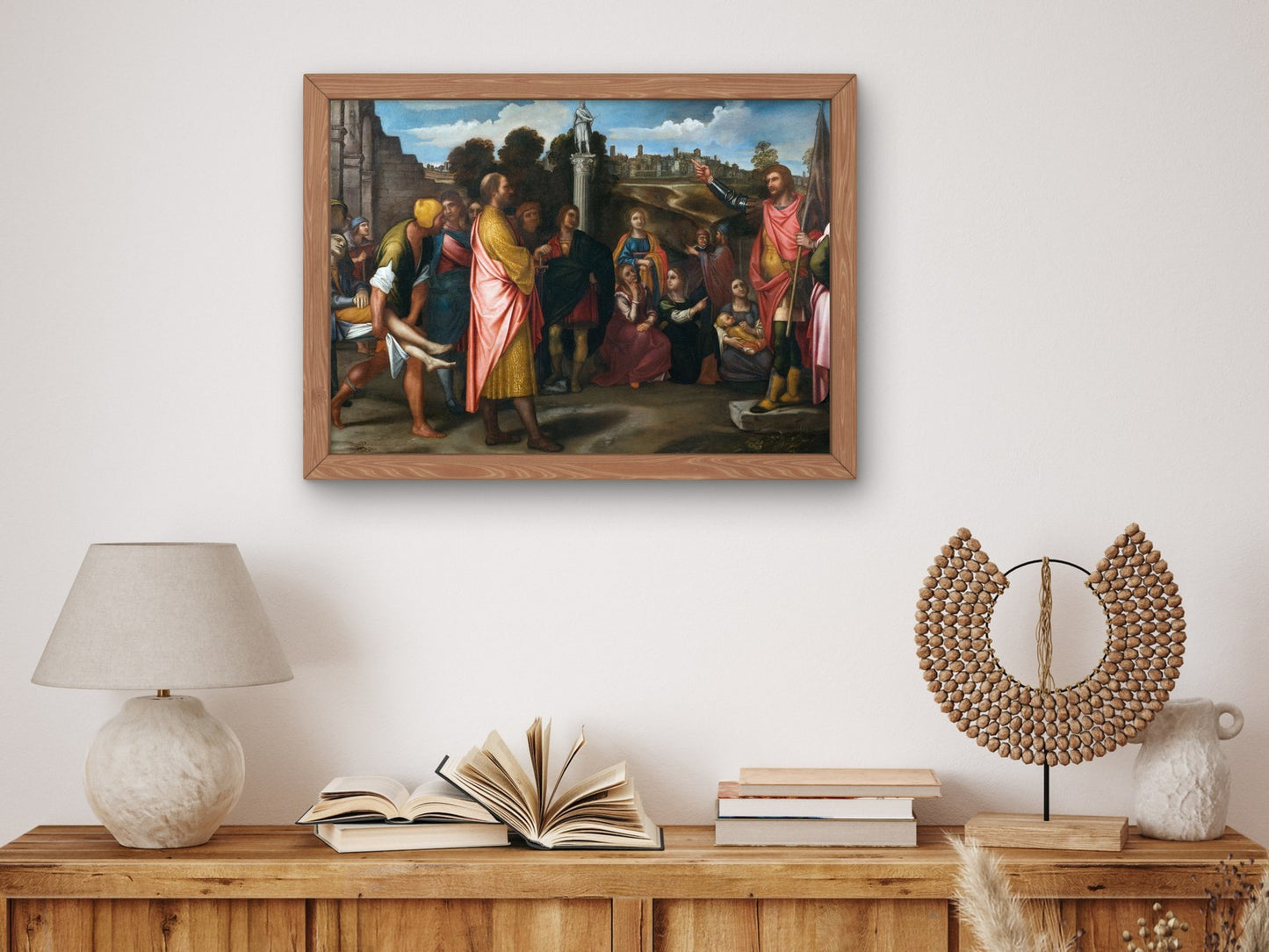 Saint Alexander Preaching by Enea Salmeggia 1615, Wall Art Print, Fine Art Reproduction, Museum Quality Decor, Poster