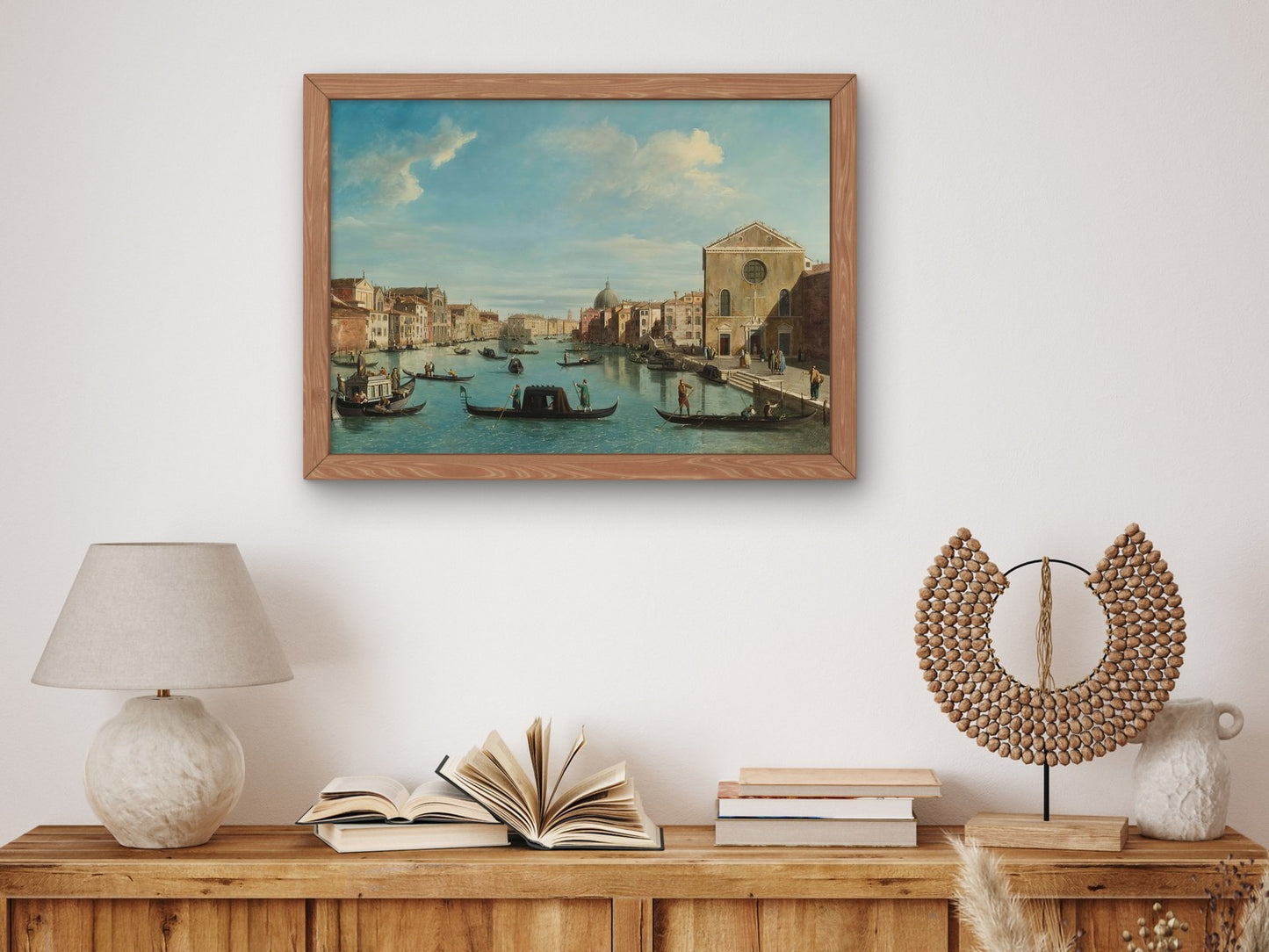 Grand Canal Venice by Canaletto 1735, Wall Art Print, Fine Art Reproduction, Museum Quality Decor, Poster