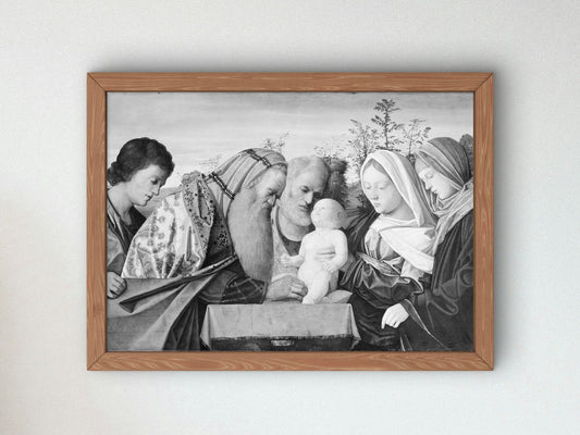 The Circumcision by Giovanni Bellini 1511, Wall Art Print, Fine Art Reproduction, Museum Quality Decor, Poster
