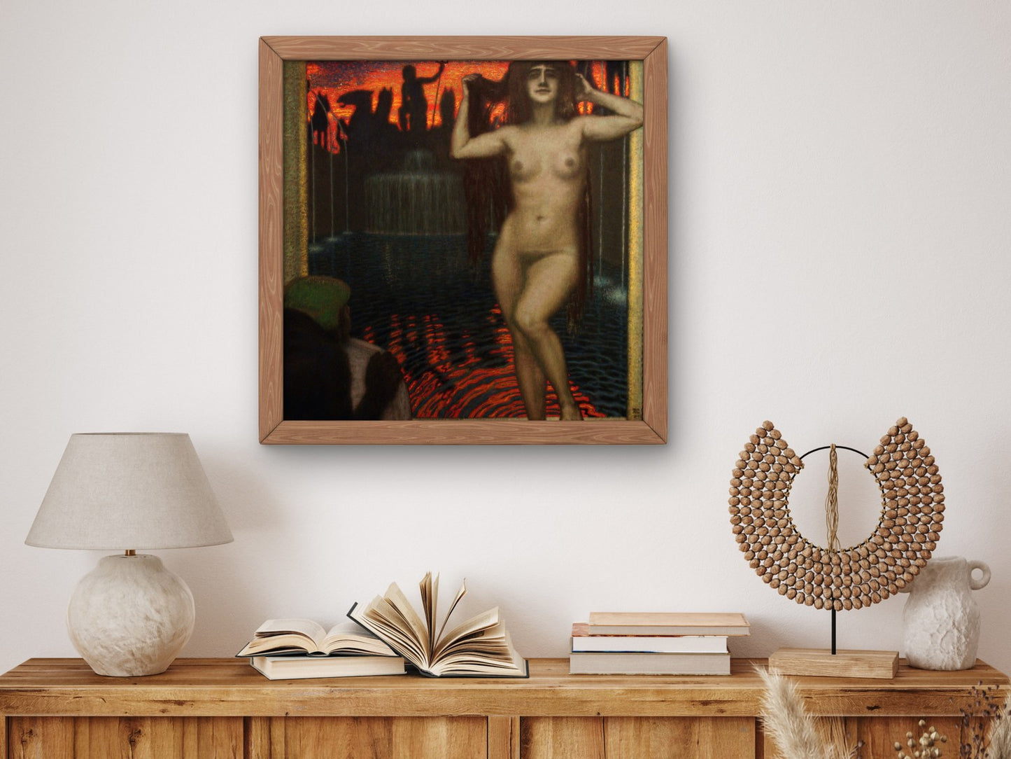 Bathsheba by Franz von Stuck 1912, Wall Art Print, Fine Art Reproduction, Museum Quality Decor, Poster