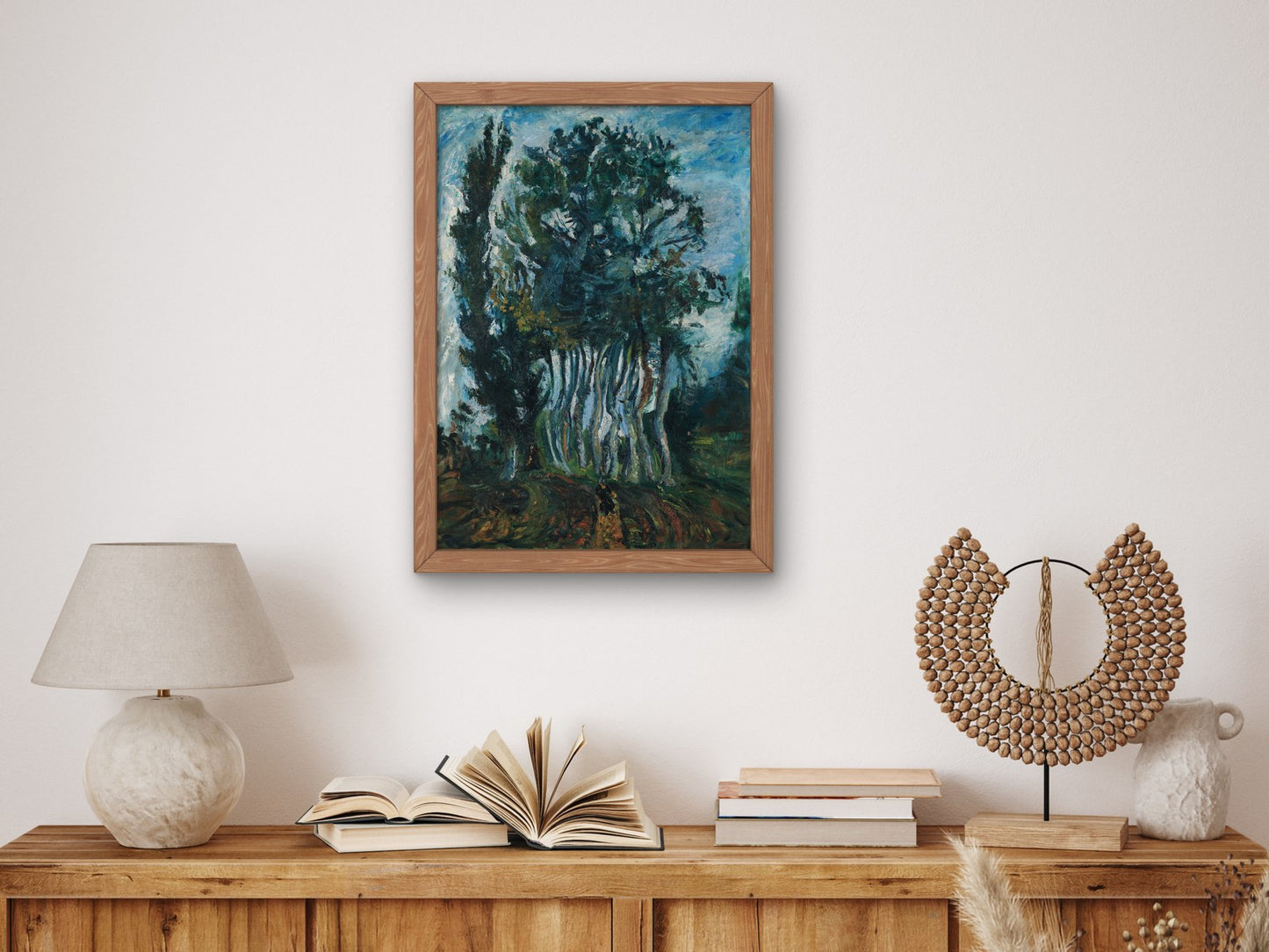Le Printemps à Champigny by Chaïm Soutine 1942, Wall Art Print, Fine Art Reproduction, Museum Quality Decor, Poster