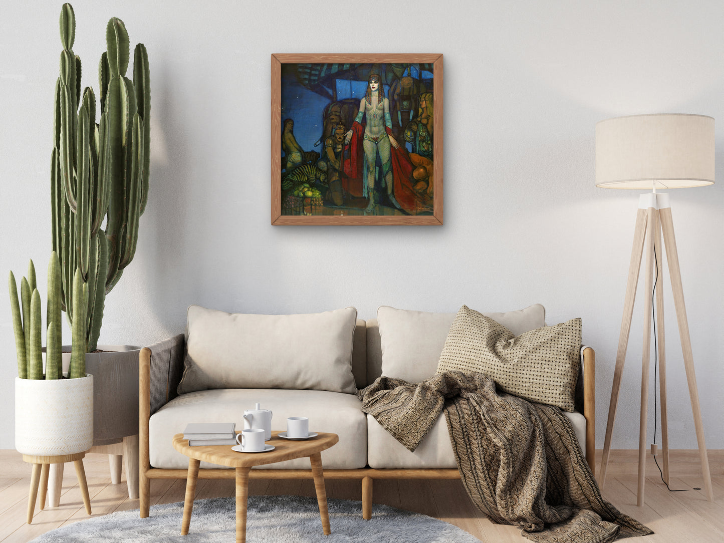 The Queen of Sheba by Federico Beltrán Masses, Wall Art Print, Fine Art Reproduction, Museum Quality Decor, Poster