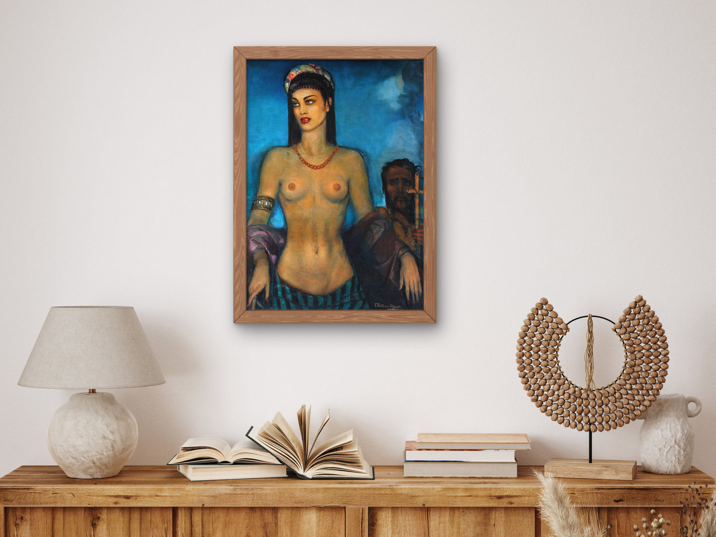 Salome by Federico Beltrán Masses 1932, Wall Art Print, Fine Art Reproduction, Museum Quality Decor, Poster