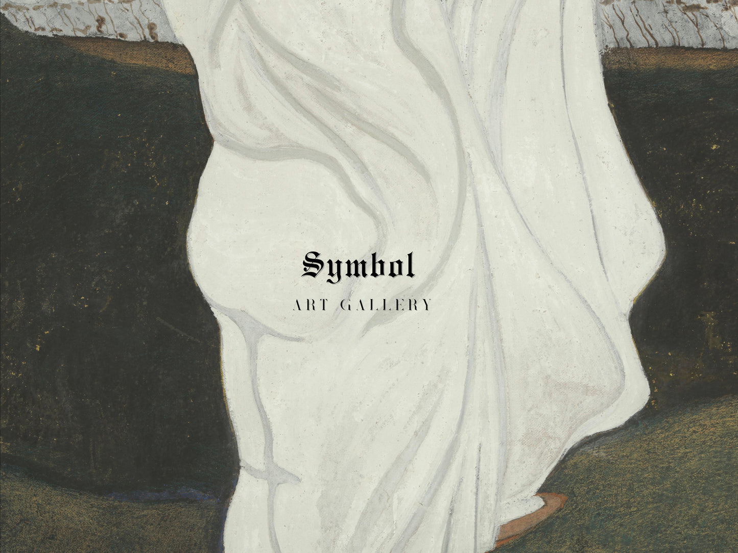 White Robes by Léon Spilliaert 1912, Wall Art Print, Fine Art Reproduction, Museum Quality Decor, Poster
