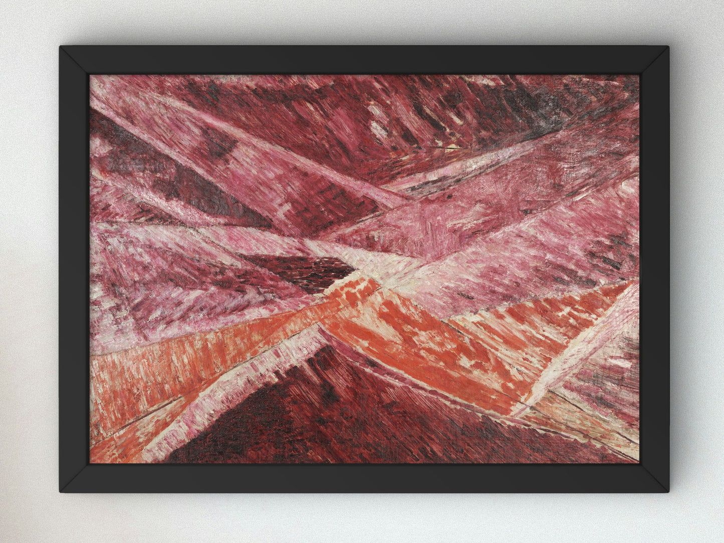 Free Composition of the Color Mass by Aleksandrs Dreivins 1919, Wall Art Print, Fine Art Reproduction, Museum Quality Decor, Poster