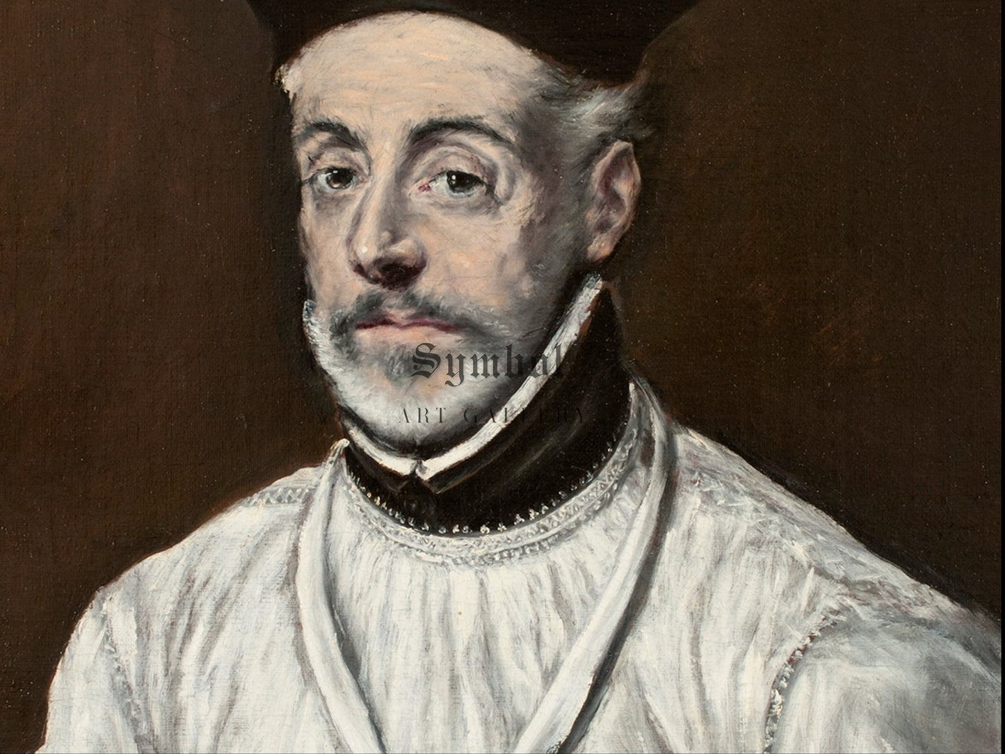 Portrait of Diego de Covarrubias y Leiva by El Greco 1600, Wall Art Print, Fine Art Reproduction, Museum Quality Decor, Poster